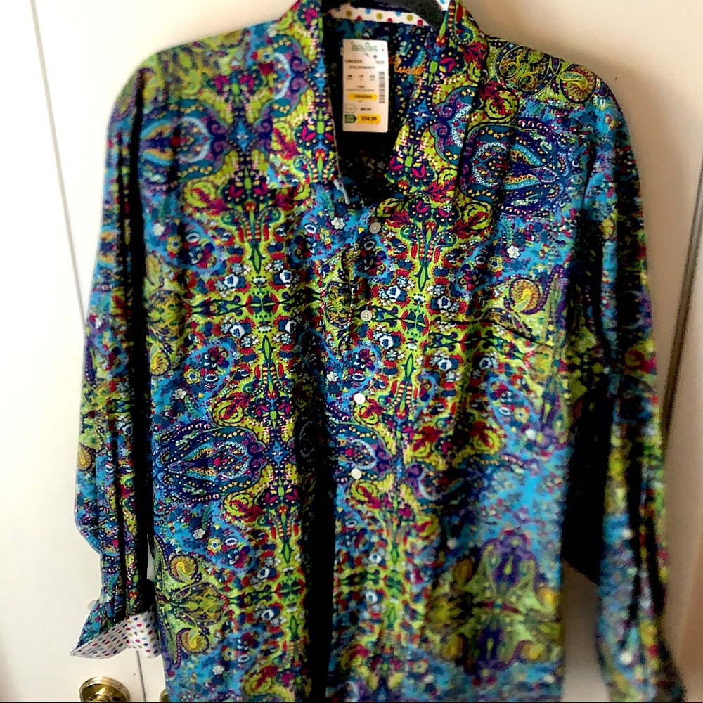 NWOT Vintage Style Men’s Dress Shirt